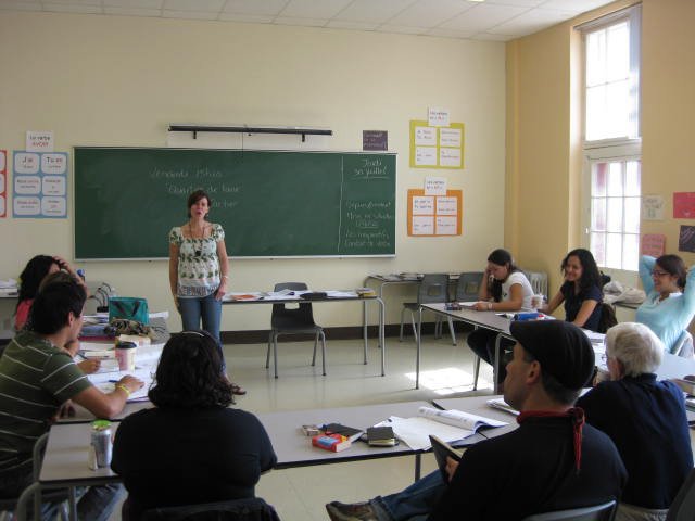 French language school in Quebec City