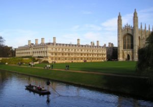 Cours d'anglais à Cambridge en Angleterre